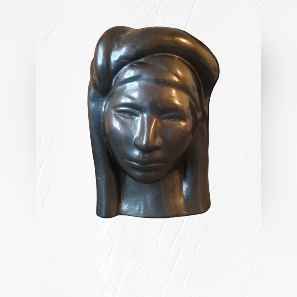 Black Clay Bust.